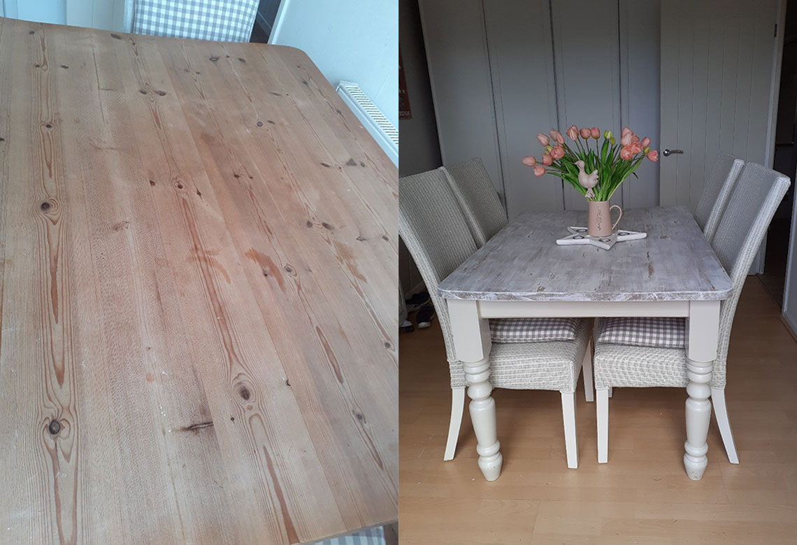 Shabby Chic before and after