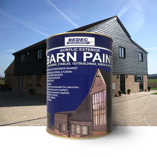 Bedec Barn Paint Exterior Wooden Structure Tin