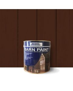 Bedec Barn Paint - Semi-Transparent - Jacobean Walnut - 2.5L