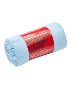 Rodo Prodec Microfibre Cleaning Cloths (Pack of 6) 
